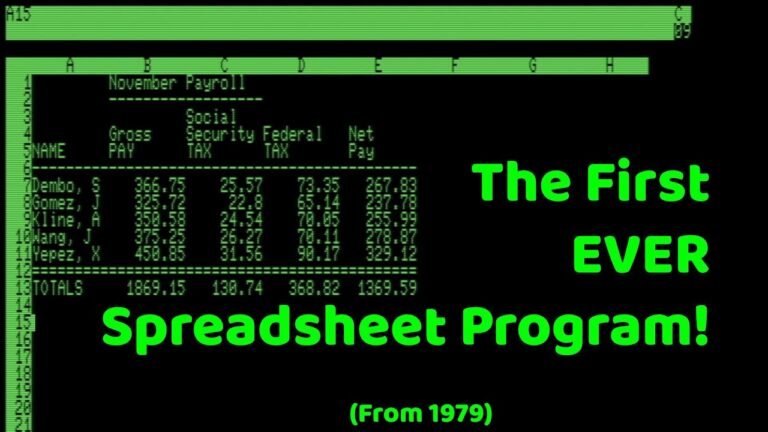 Visicalc The Birth Of The Spreadsheet Revolution