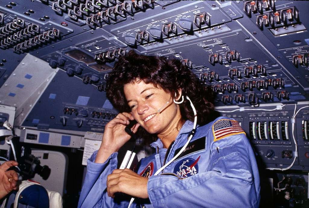 Sally Ride First Woman in Space