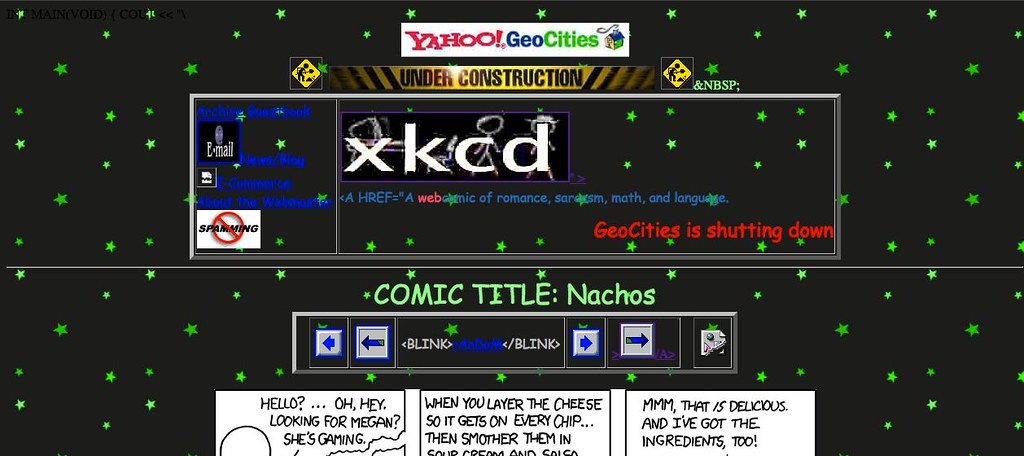 Yahoo Geocities