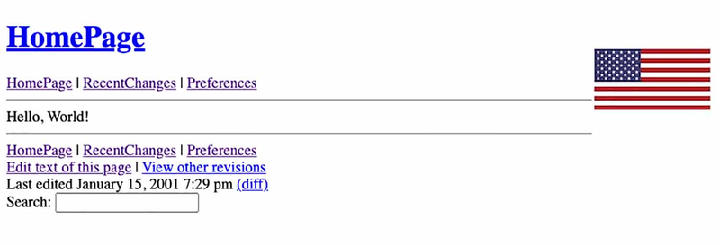 Hello, World! First Wikipedia Page