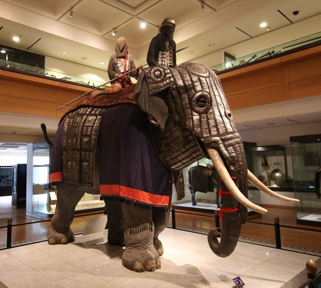 Mughal War Elephants