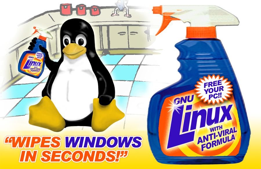 Windows vs Linux Meme