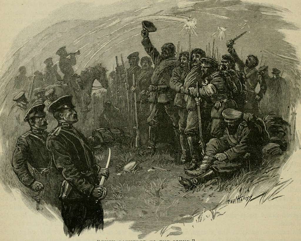 First Battles with Guns